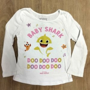 BABY SHARK LONG SLEEVE SHIRT
